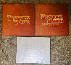 Dragons Down – Scott Demers’ – MR. B GAMES – Fantasy – 100% Complete VG++