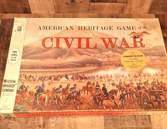 Vintage Milton Bradley American Heritage Game Civil War 1961 Complete Read