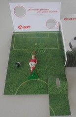 Like New / Unused: Tip Kick Goal Wall From X + Players And Ball! Eon
