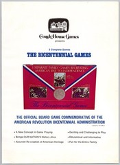 1977 Coach House Games Vintage Toy Ad Bicentennial Board Game 1776