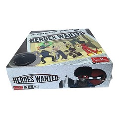 Heroes Wanted Board Game NEW Sealed Superhero Strategy Game Action Phase