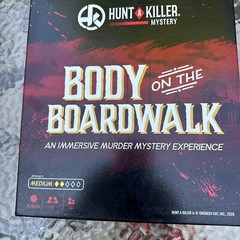 Hunt A Killer Body On The Boardwalk Board Game Complete