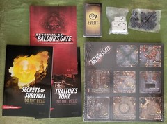 Dungeons & Dragons Betrayal at Baldur’s Gate modular board game Avalon Hill 2017