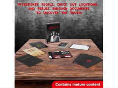 Masters of Crime: Vendetta Murder Mystery Game for 1-5 Players 16+ New