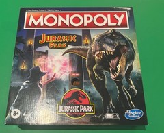 Monopoly Jurassic Park Edition Board Game (2021) – 100% Complete – Working Audio