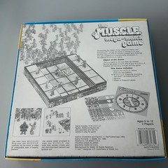 Vintage Mattel M.U.S.C.L.E Mega Match Game 1983 Arena w Figures Box Incomplete