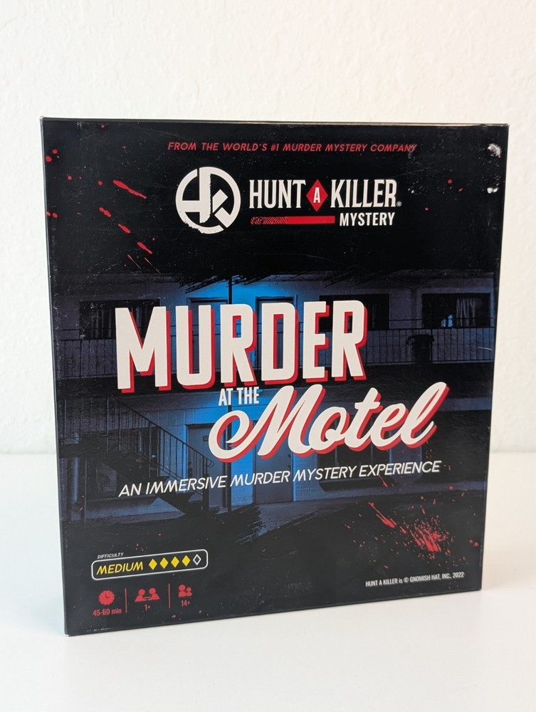 Hunt A Killer Murder at The Motel Mystery Game Complete