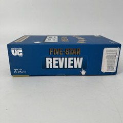 University Games Boardgame Five-Star Review Box New