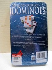 Cardinal Classic Games Double Six Color Dot Dominoes Brand NEW Sealed