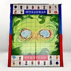 Stratego Nostalgia Edition Wooden Box Board Game Vintage Style Complete MB 2002