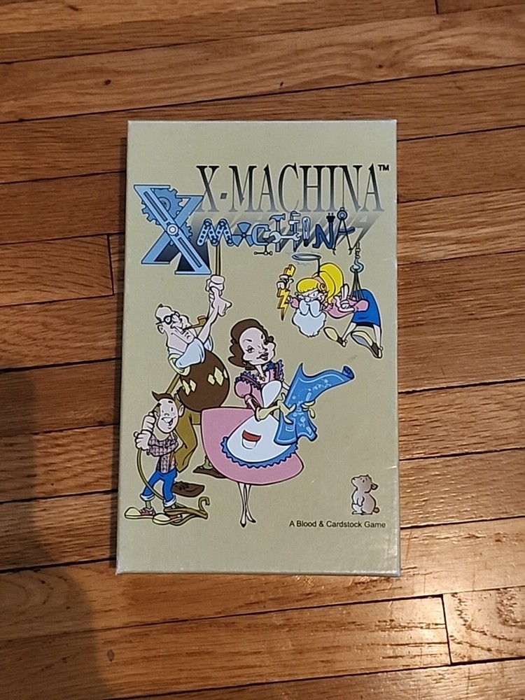 X-Machina Blood & Cardstock Boardgame VG+