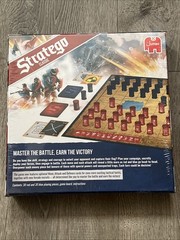 Stratego Classic Jumbo Board Game War Strategy Game With Battle Cards New Sealed