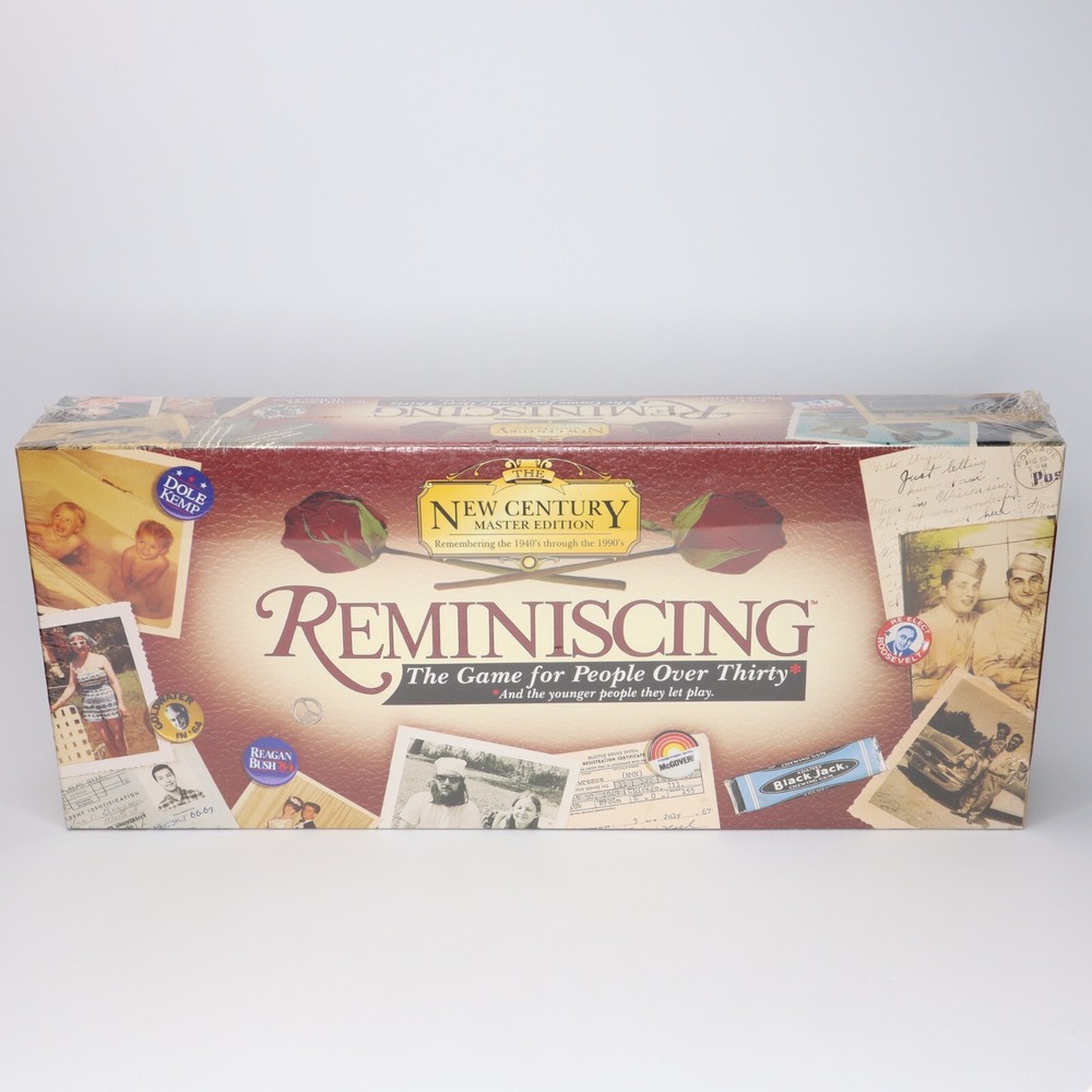 Reminiscing Board Game The New Century Master Edition 1940s-1990s