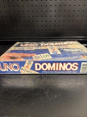 NEW SEALED! 1986 VINTAGE UNO DOMINOS FAMILY BOARD GAME INTERNATIONAL GAMES