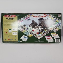 Monopoly U.S. Marines Corps USMC Edition Military Board Game 2005 Hasbro