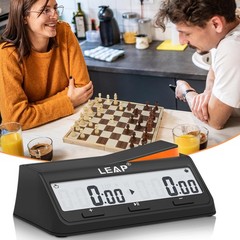 Chess Clock Digital Chess Timer Advanced for Board Game and Chess Timer with