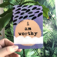 Sunny Present Less Anxiety Affirmation Cards – 45 Beautifully Illustrated…
