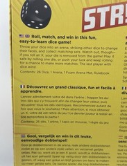 STRIKE Dice Game 2020 Ravensburger Ages 8-99, 2-5 Players, 15 min Brand New