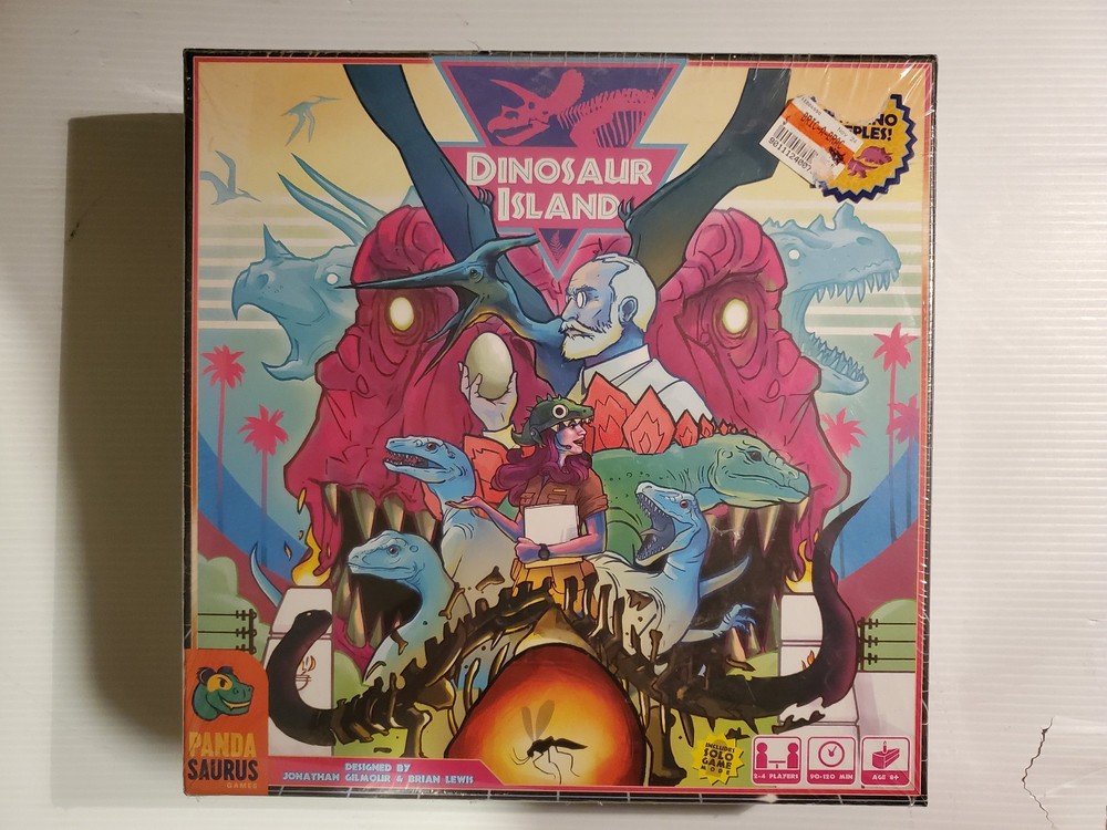 Dinosaur Island Board Game Pandasaurus Games 2017. Sealed.