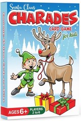 Santa Claus Charades Card Game for Kids Christmas Family Party Sealed