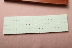 Vintage Non Fading Cardinal Mah Jongg Set Faux Alligator Case 152 Tiles 5 Racks