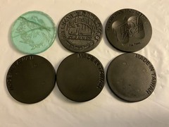 Lot of 6 Various Vintage Pogs Slammers 1990’s – Rare