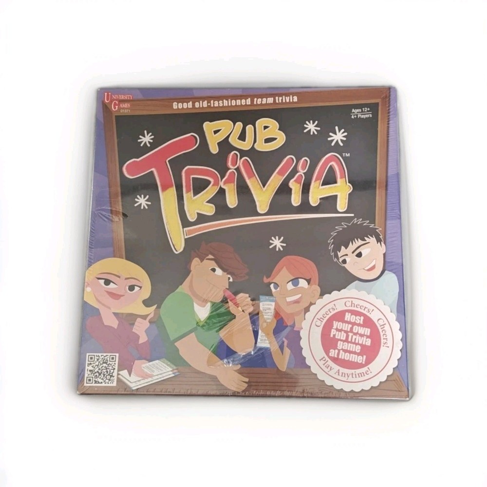 John Herbert’s PUB TRIVIA – University Games 2012 Old Fashioned Team Trivia NEW