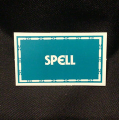 Games Workshop Talisman 2nd Ed Game Official Extra/Replacement SPELL Card x1