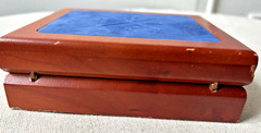 Levenger Krypto Game In Original Wooden Levenger Box 4.5″x 5.5″ EUC