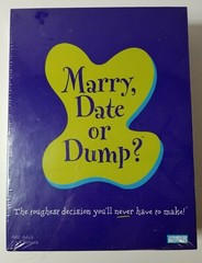 Parker Brothers Marry Date or Dump Board Game 2004 New Factory Sealed Box