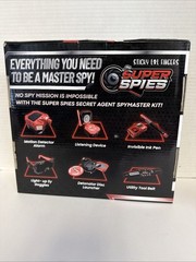 SuperSpies Secret Agent Spymaster Kit – Spy Gear Ninja Toys and Gadgets for K…