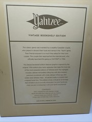 Yahtzee Vintage Bookshelf Edition Complete Bookshelf Dice WS Game Company