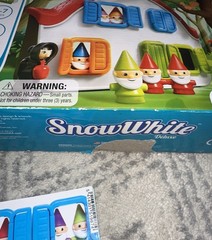 Snow White Deluxe Puzzle Game Smart Games, 4-7 years, 1 player, 48 challenges