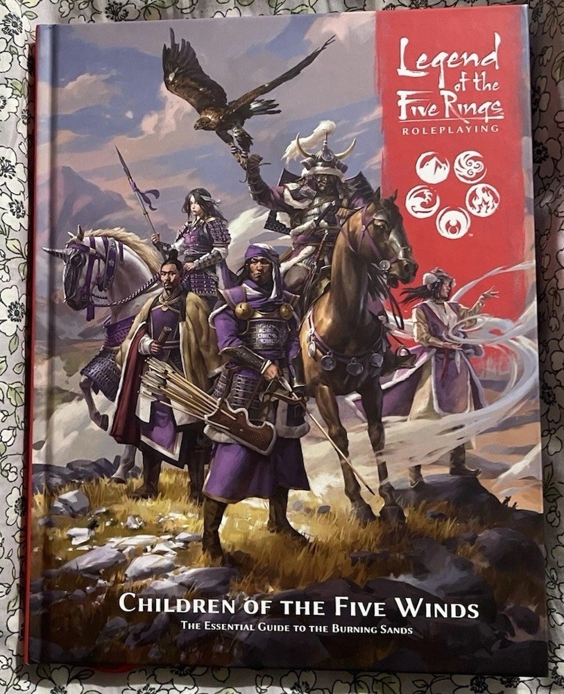 Legend of the Five Rings Children of the Five Winds Book New Condition No Shrink