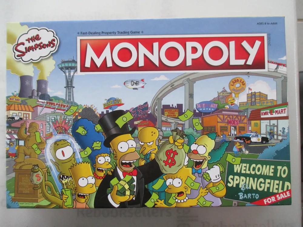 Monopoly The Simpsons Board Game | Based on Fox Series The Simpsons | Collecti..