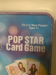 Cardinal Disney Hannah Montana Miley Cyrus Pop Star Card Game Ages 7+ New Sealed