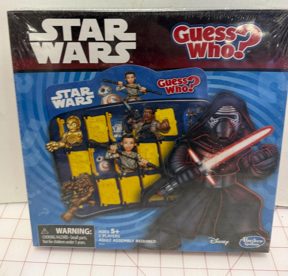 STAR WARS Guess Who? Game 2014 Edition Disney Hasbro Unopened