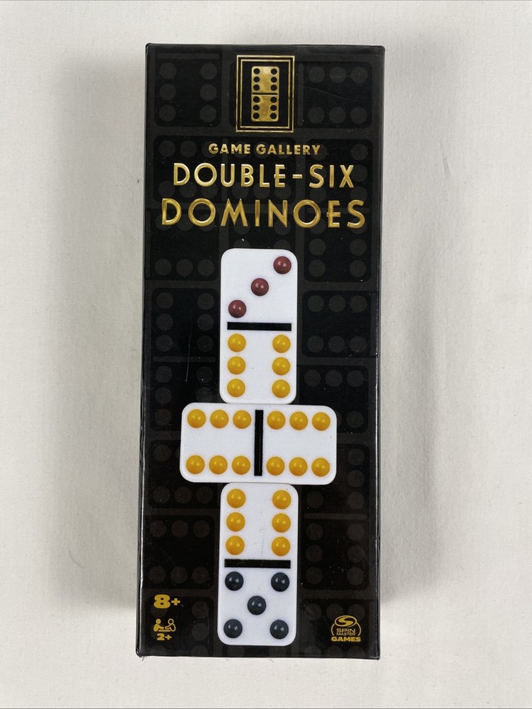 Game Gallery Double-Six Dominoes by Spin Master Games New