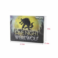One Night Ultimate Werewolf Game, Bezier Games, Halloween Spirit,3-10 Players OY