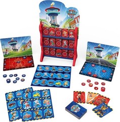 PAW Patrol 8 Games in 1 for Kids Checkers Tic Tac Toe Memory Match Bingo Go FIsh