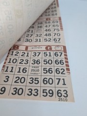 Vintage Lot Bingo Cards Arrow International 1994 90s Color 30 Paper Card Lot