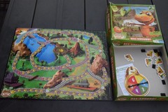 Dinosaur Train All Aboard Game PBS Kids 2010 Pressman Complete