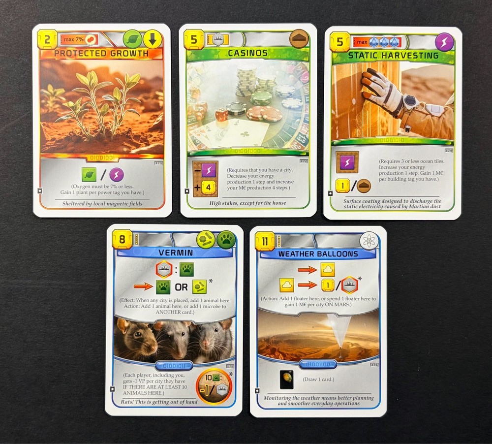Terraforming Mars Season 2025 Promo Card Pack NEW