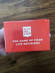Never Have I Ever Party Card Poor Life Decisions Game Classic Edition Ages 17+