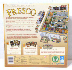 NEW SEALED 2014 Fresco Board Game w/ 3 Expansion Modules Queen Games