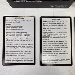 Cinelinx Card Game for People Who Love Movies Trivia 2014 Media