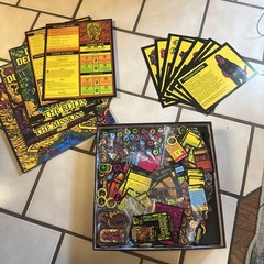 Goblinko Dungeon Degenerates Hand of Doom Board Game Complete, Great Shape