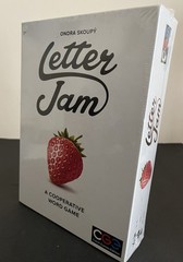 Czech Games Edition Letter Jam Cooperative Word Game Letters Theme 2 Players 10+