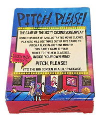 PITCH PLEASE! By Carolyn Main The 60 Second Screenplay Movie Pitch Card Game