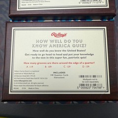 Ridley’s Games Room 3-in-1 Trivia Set General Knowledge Charades America Quiz